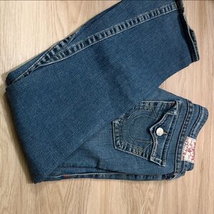 Stylish Women's Blue Boot Cut Jeans